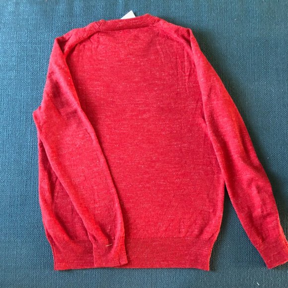 J. Crew Crewcuts red sweatshirt. NWT. Kids 14 - Picture 3 of 3